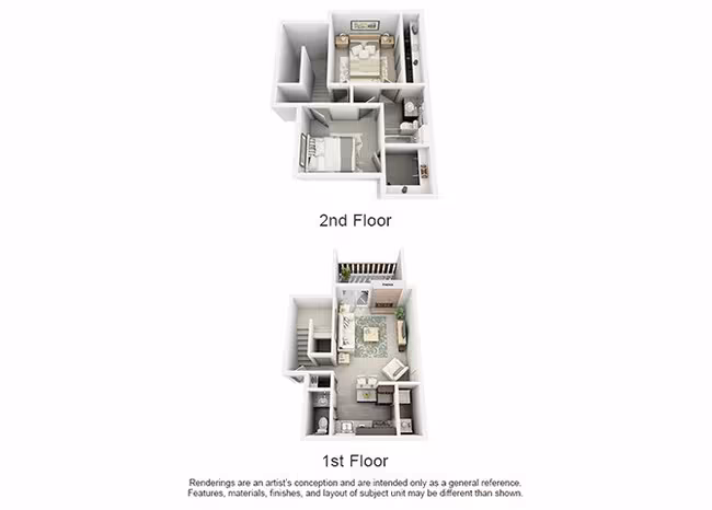 B3 - Townhome R-1103 floor plan